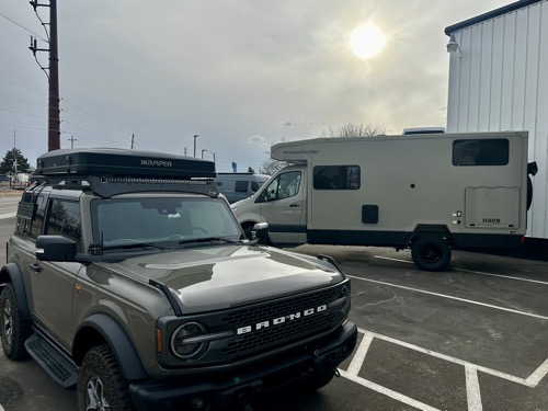 RV pickup & moving in